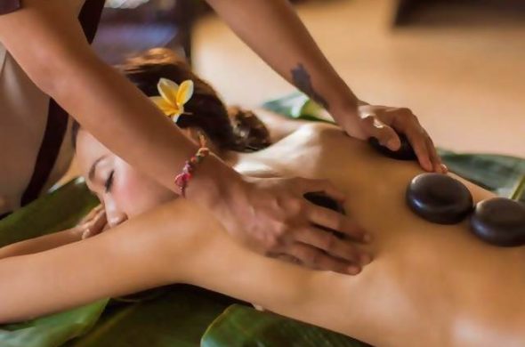 stone massage