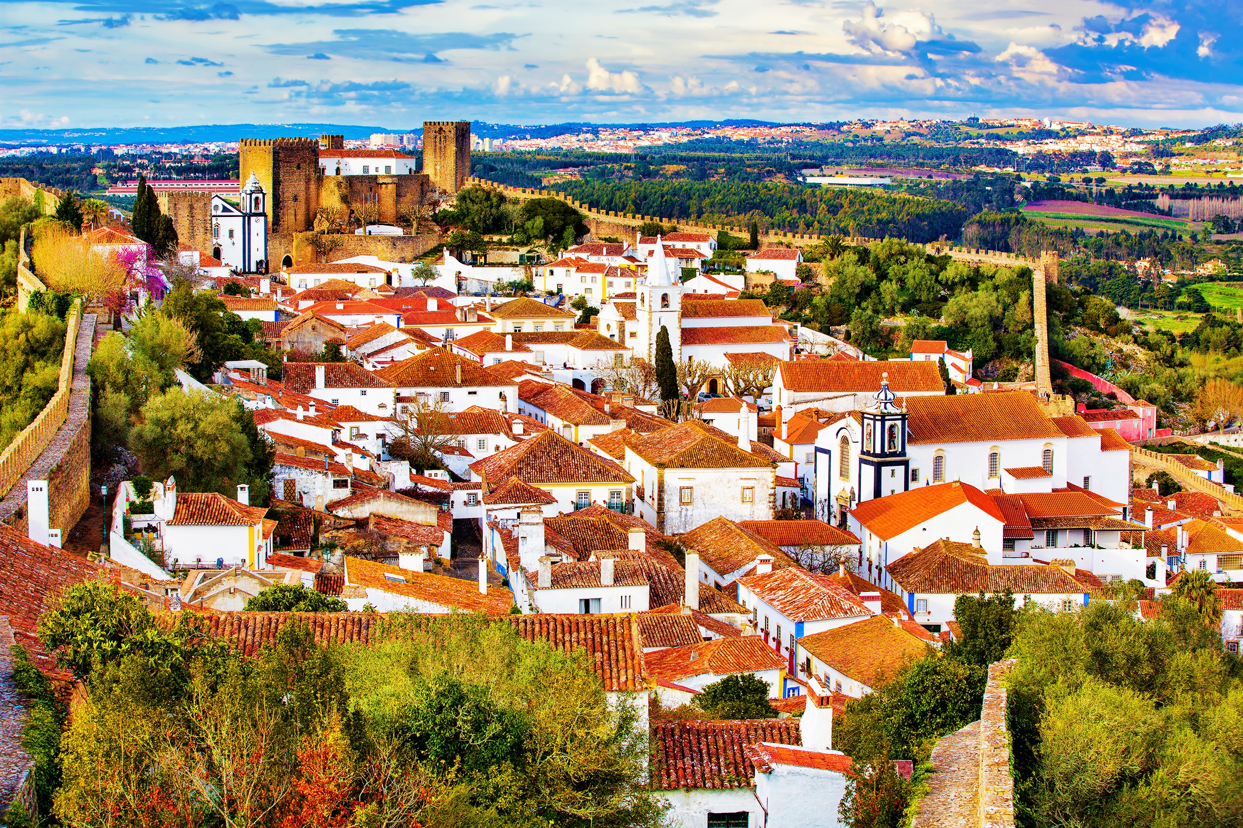 インスタで人気！ポルトガル・SNS映えする城壁の街オビドス（Obidos）観光！ トラベルスタンダードジャパン