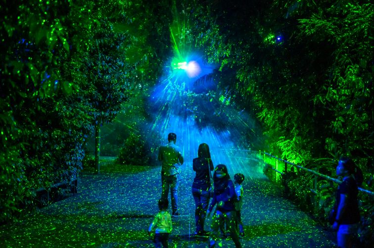 シンガポール動物園 レインフォレストルミナ