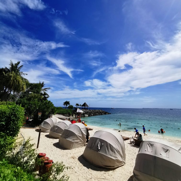 Beach Area in shangri la
