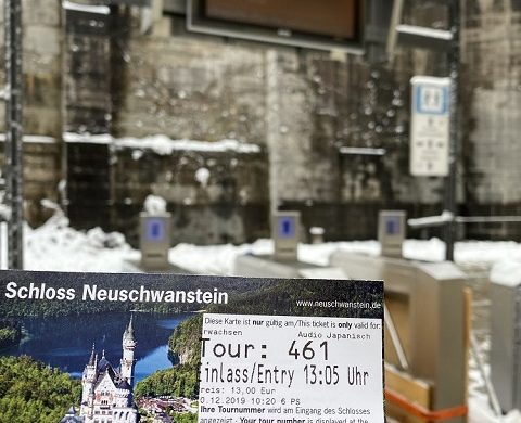 ミュンヘン中央駅からノイシュバンシュタイン城
