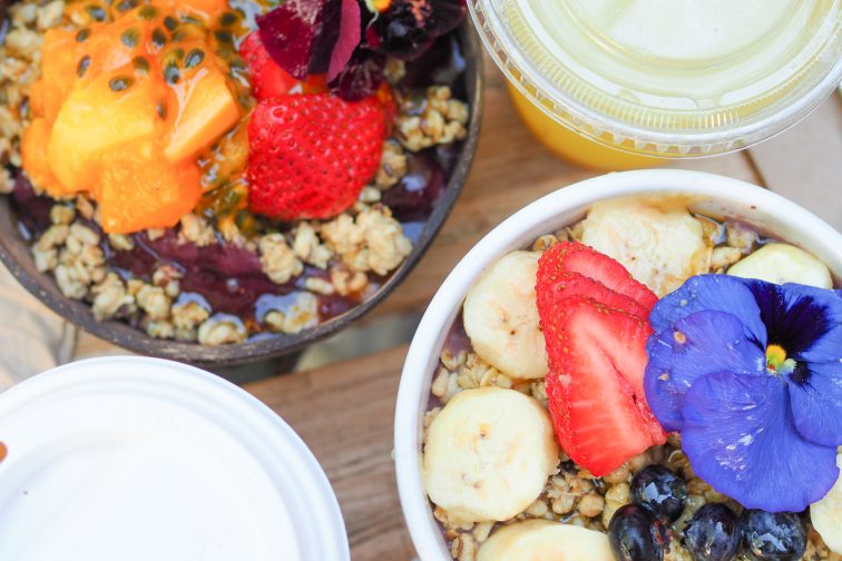 açaí bowl in Hawaii