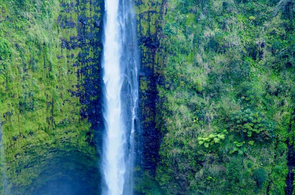 Akaka falls 荘厳な風景 ハワイ Hawaii