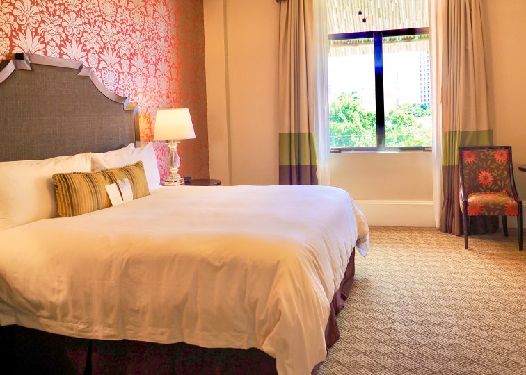 historic building at royal hawaiian hawaii hotel