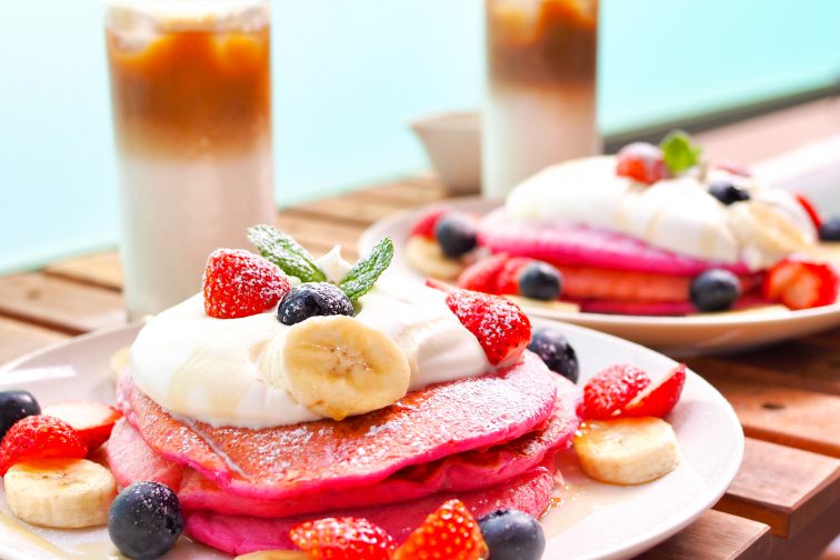 pink pancakes hawaii