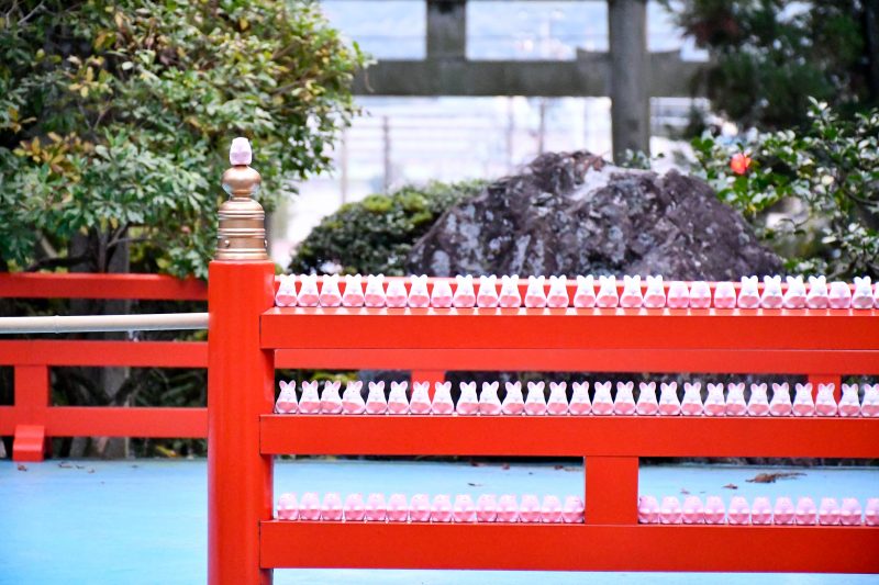 Okazaki shrine rabbit