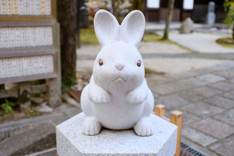 Okazaki shrine rabbit