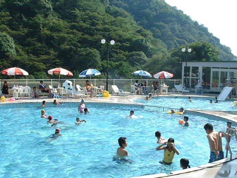 夏季限定　冷泉プール｜奥道後 壱湯の守
