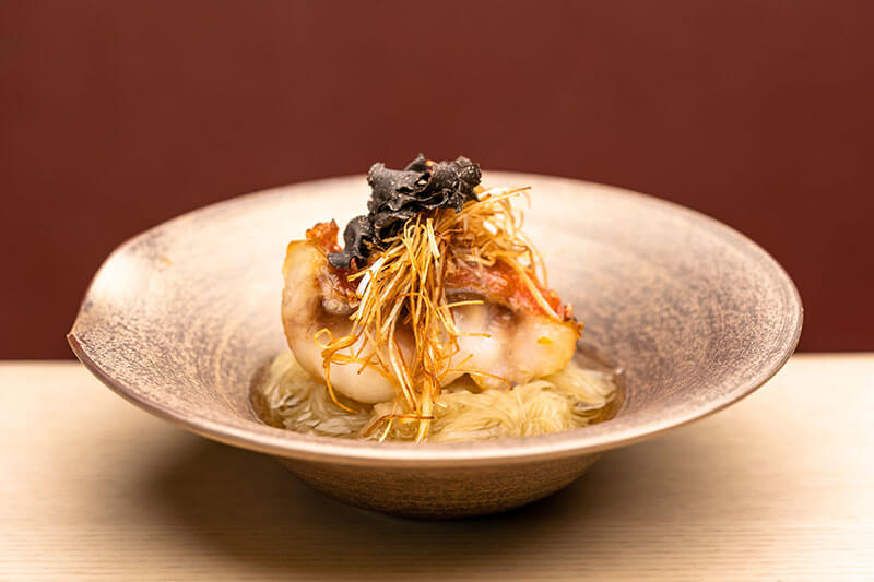 夕食の一皿｜シャレーアイビー定山渓