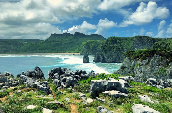 沖縄本島最北端辺土名岬