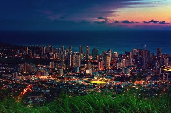 ハワイ　タンタラスの丘