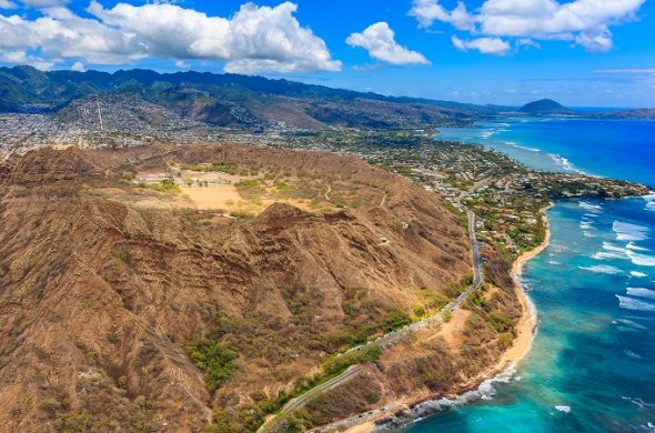 ハワイ　ダイヤモンドヘッド