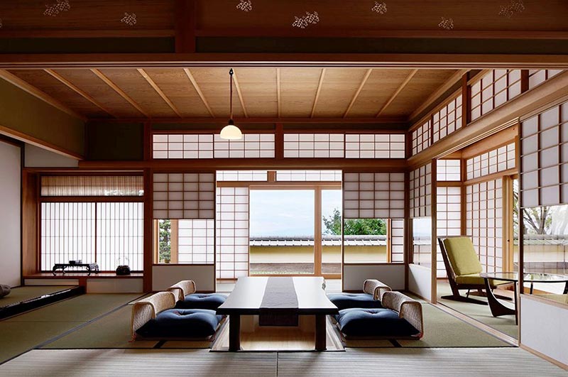 純和風の居室（写真提供：公式サイト）