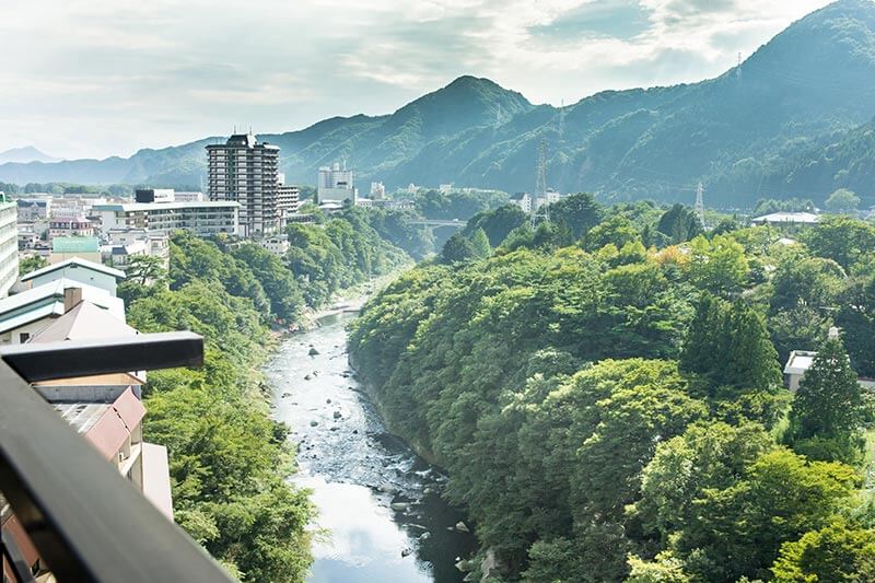 客室からの風景（夏）