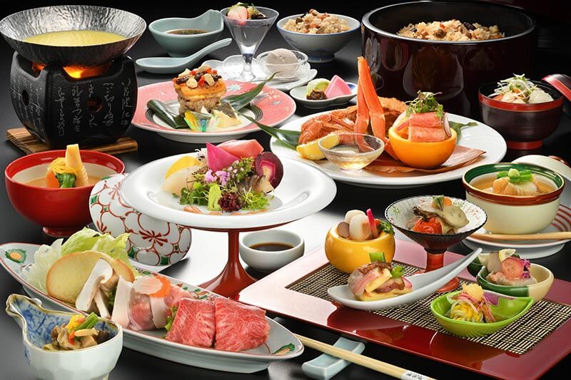 「優香」メニュー一例｜山の神温泉 優香苑