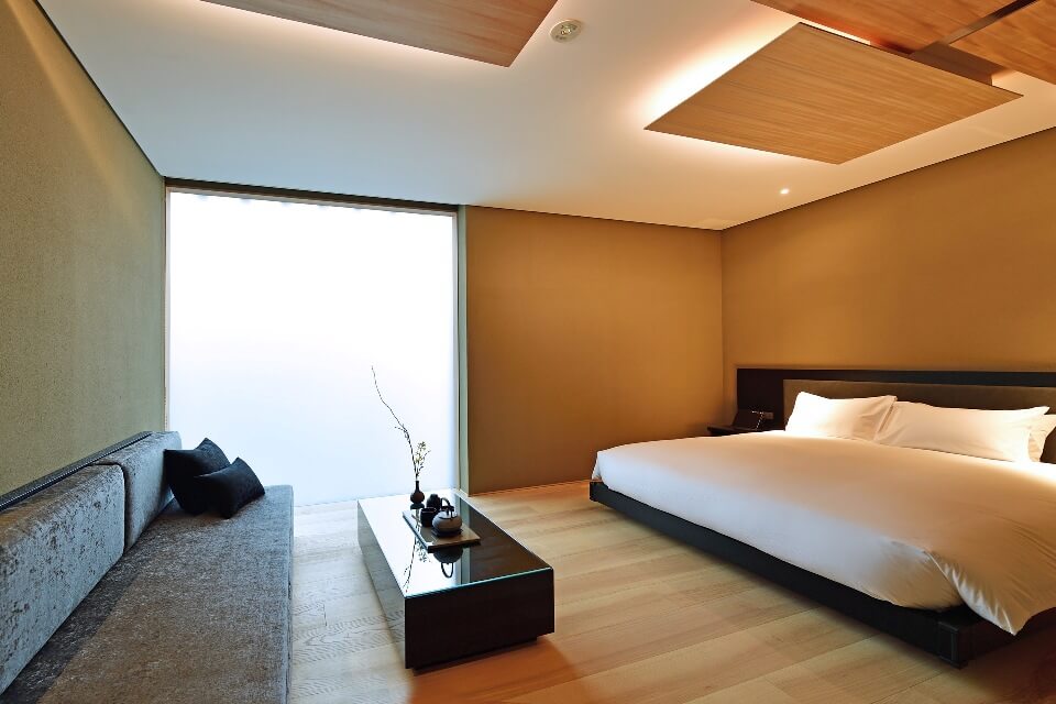 無駄のないスタイリッシュなDeluxe Room