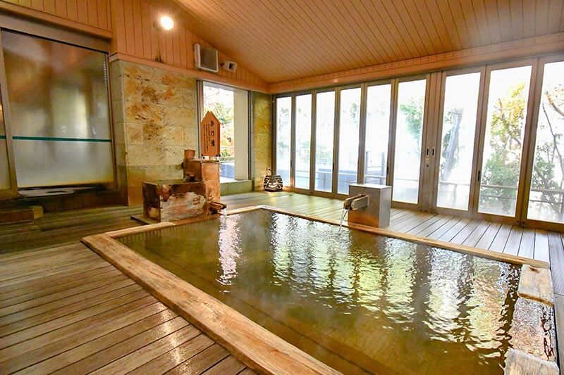 「こがねの湯」は源泉かけ流しです