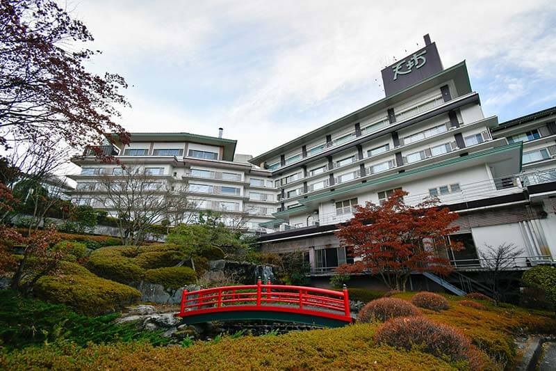伊香保最大級規模のホテルです