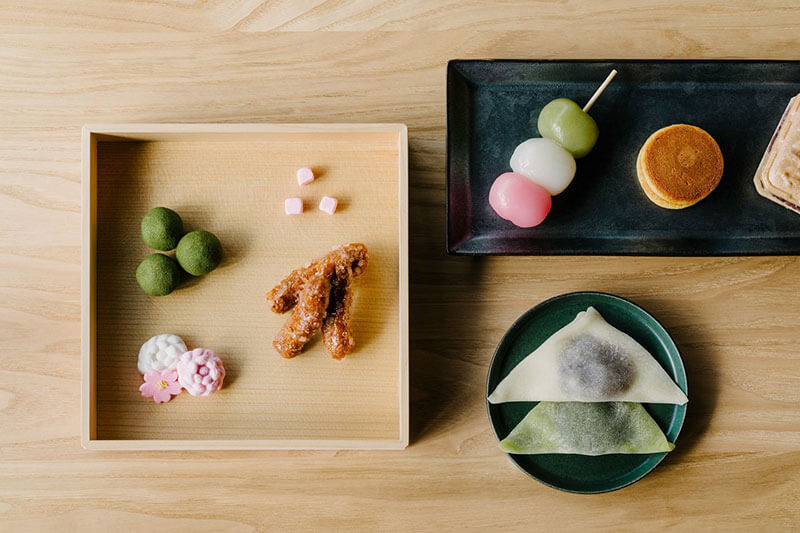 コンセプトは「和菓子」｜Nazuna 京都 御所