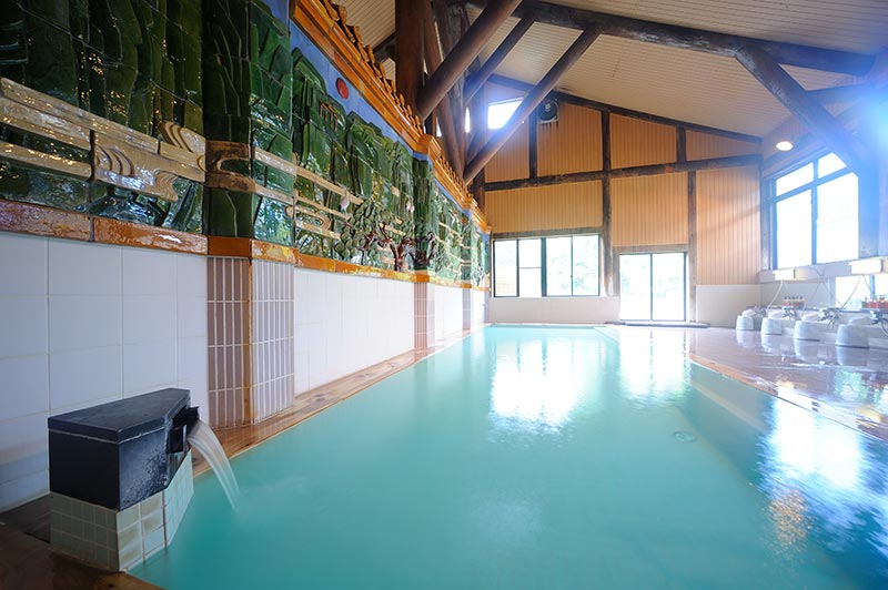優香苑『とよさわ乃湯』の内風呂｜山の神温泉 別墅 清流館