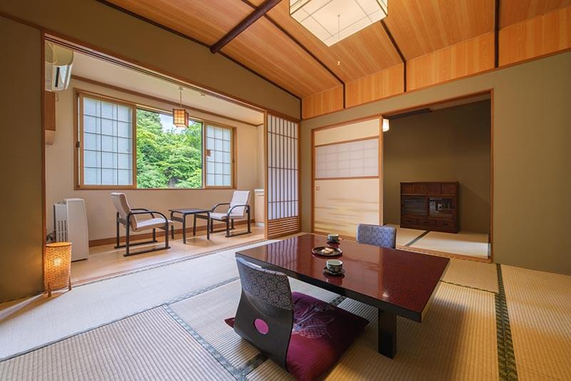 絶景にこだわった本館のお部屋｜鉛温泉 藤三旅館