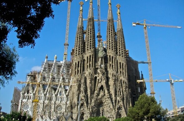 スペインのサグラダ・ファミリア