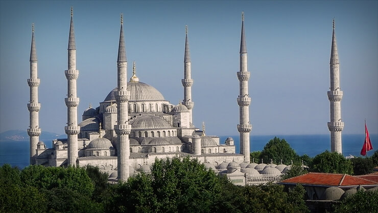 トルコのブルーモスク