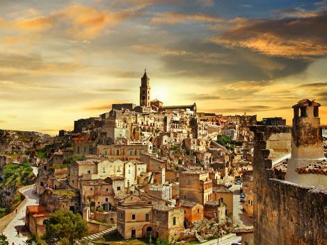 マテーラ：街並み