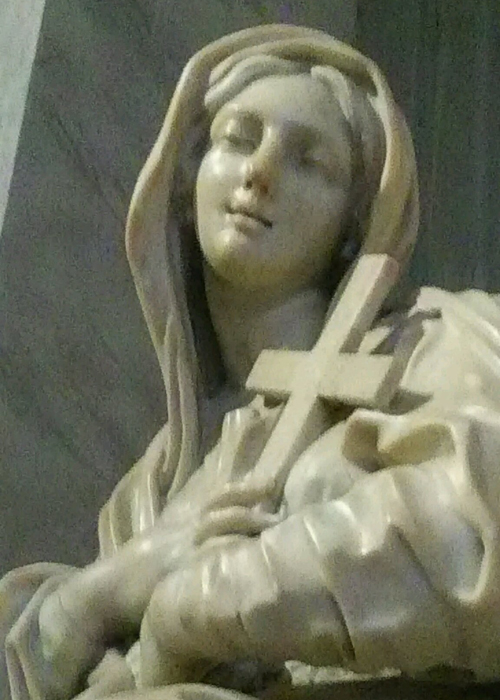 サンタ・マリア・マッジョーレ大聖堂のマリア像