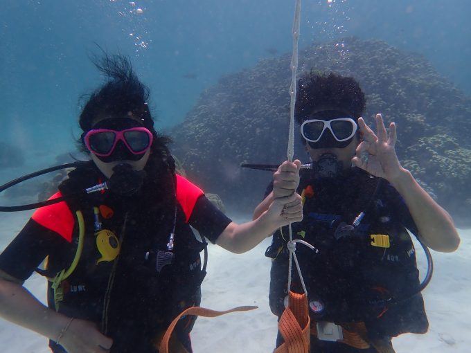 ラチャヤイ島のダイビング！