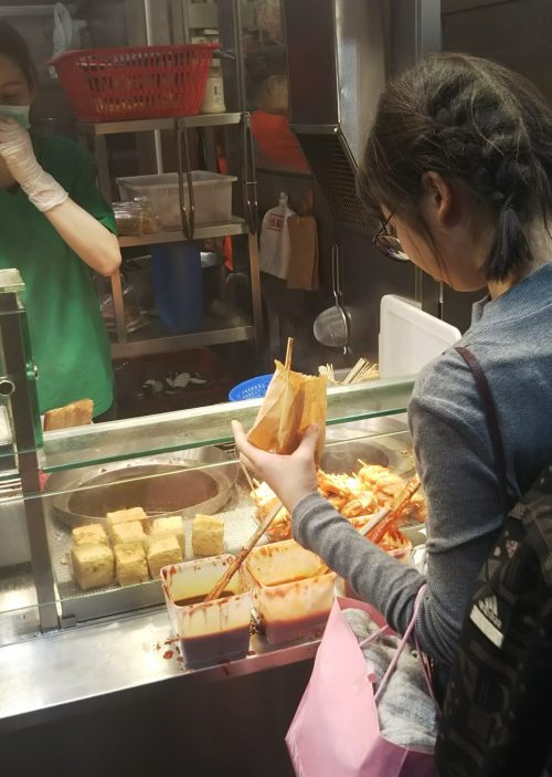 香港の臭豆腐