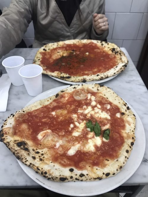 ナポリで食べたピッツァ