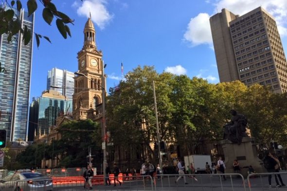 シドニー市街地の散策へ