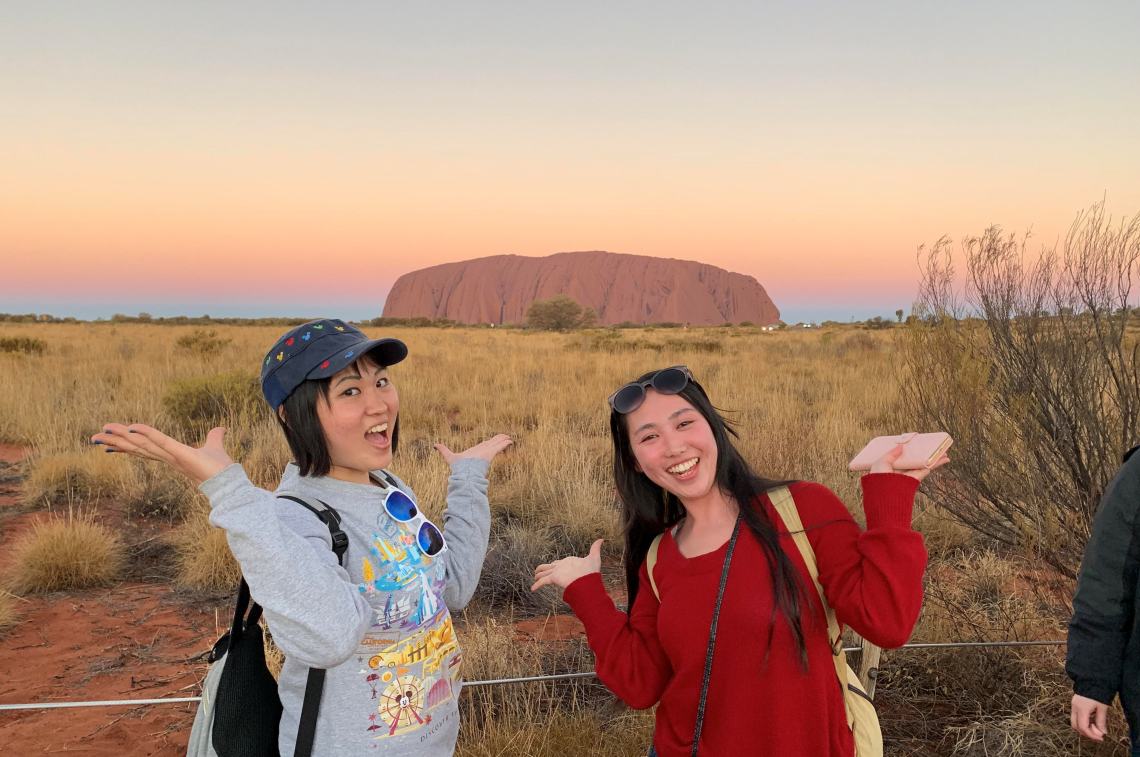 エアーズロック、サンセットツアー