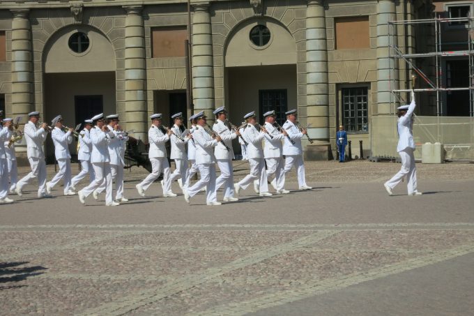 コペンハーゲンの衛兵交代式