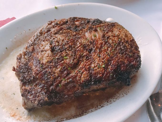 絶品ステーキに舌鼓♡