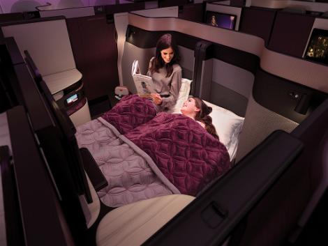 カタール航空ビジネスクラス／イメージ