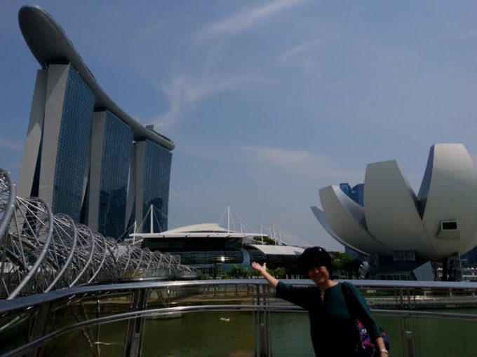 マリーナベイサンズホテルへ！