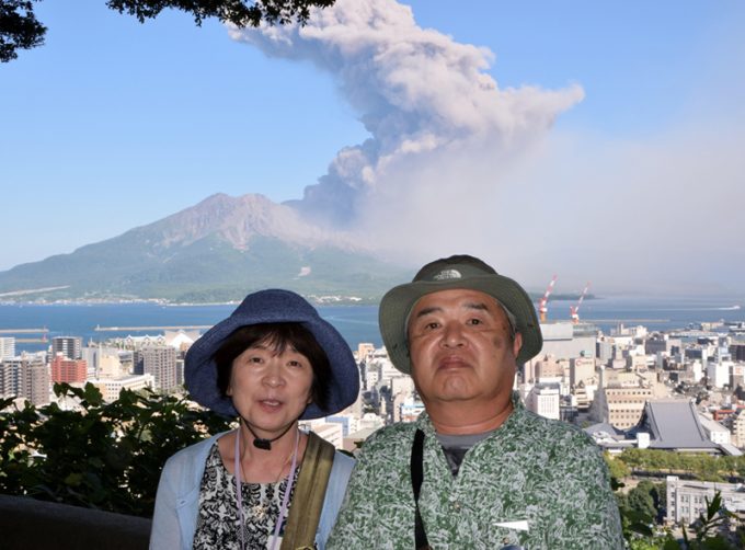「桜島」の噴火
