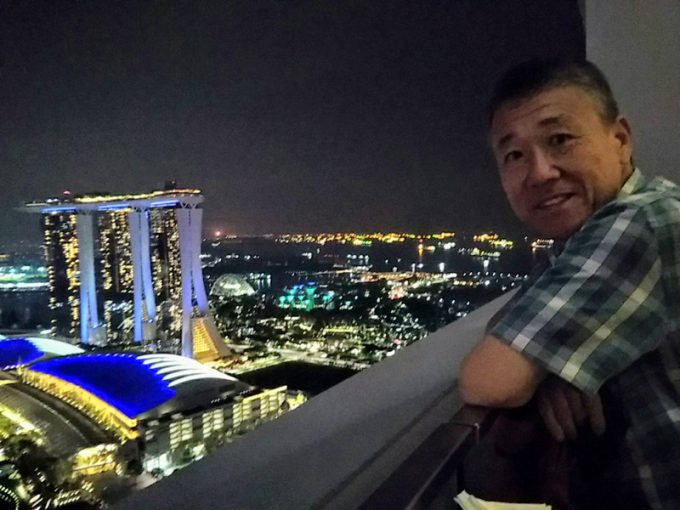 シンガポールらしい夜景をばっちり楽しめます！