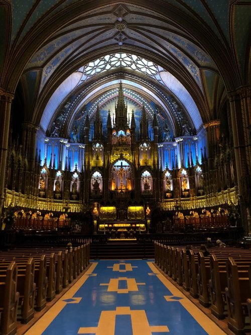 モントリオールのノートルダム大聖堂