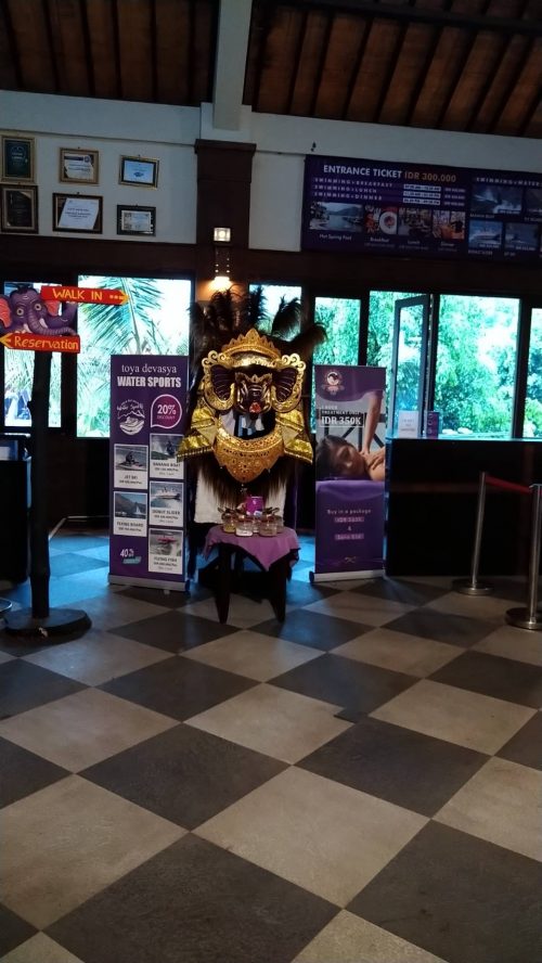 キンタマーニ高原のスパ