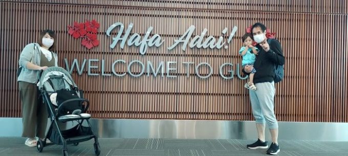 無事グアムに到着！