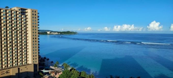 お部屋から眺められるオーシャンビュー