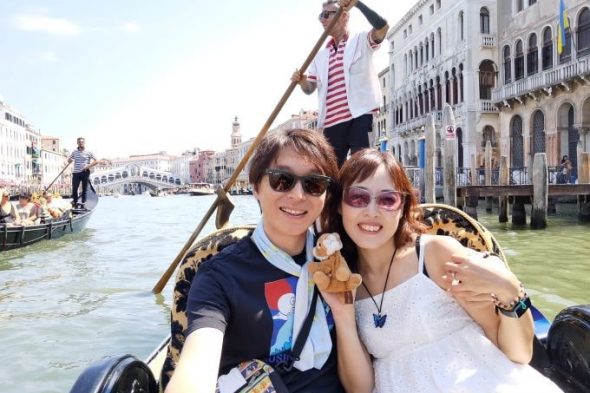 ゴンドラに乗り、最高の旅の締めくくり！