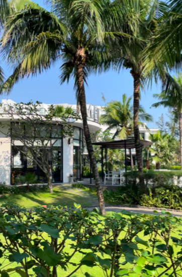 お部屋のテラスからの眺め