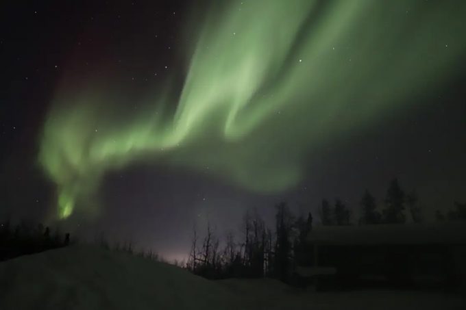 本当に見れてよかった!最高レベルのオーロラ