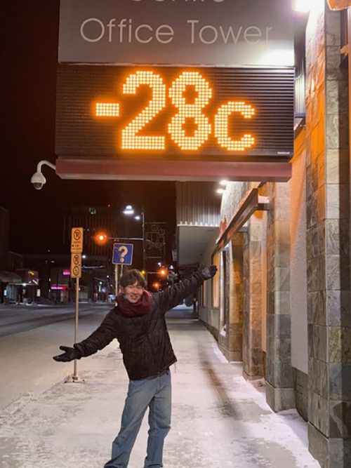 夜はさらに気温が下がります