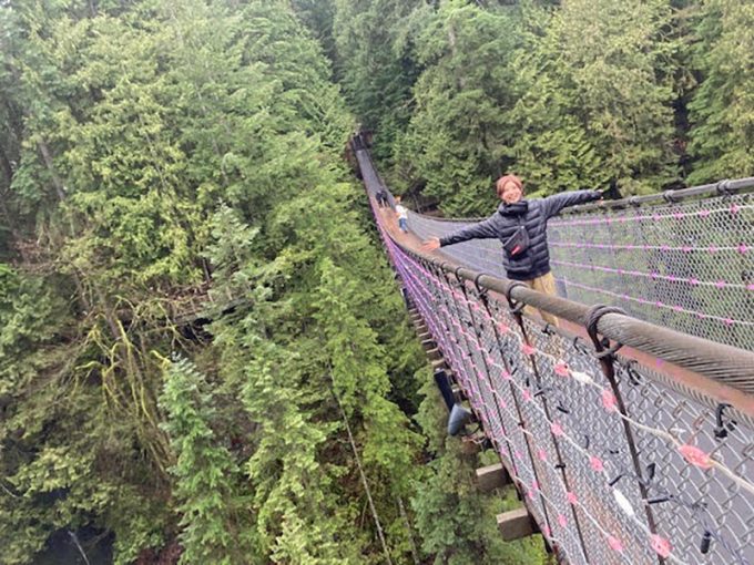 スリル満点です!