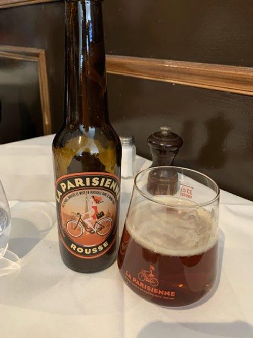 ビールでひと息